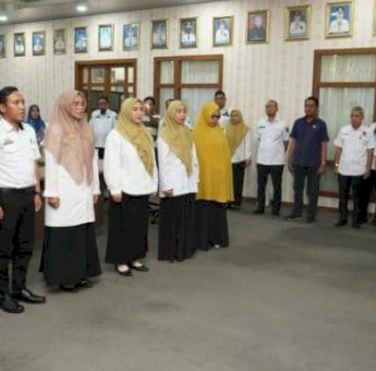 Bupati Maros Chaidir Syam Lantik Lima Pengawas Sekolah Baru