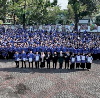 Gubernur Sulsel Serahkan SK ke 6.624 PPPK Formasi 2024, Ingatkan Profesionalisme ASN