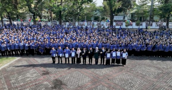 Gubernur Sulsel Serahkan SK ke 6.624 PPPK Formasi 2024, Ingatkan Profesionalisme ASN