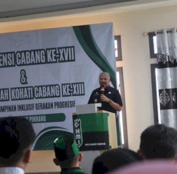 Konfercab HMI Pinrang Digelar, Bupati Irwan Harap Soliditas dan Sinergi Terjaga