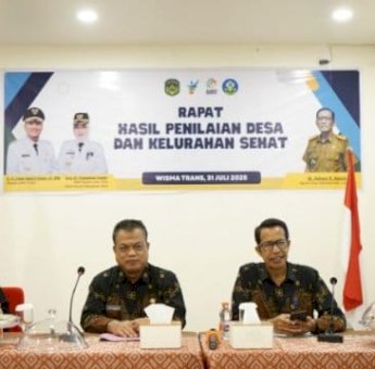 Pemkab Lutim Rampungkan Penilaian Desa dan Kelurahan Sehat 2025