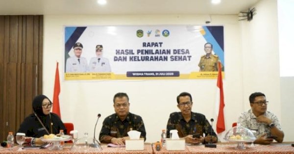 Pemkab Lutim Rampungkan Penilaian Desa dan Kelurahan Sehat 2025