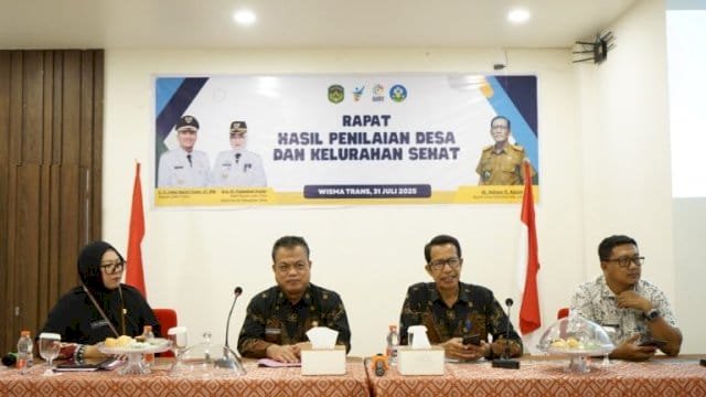 Pemkab Lutim Rampungkan Penilaian Desa dan Kelurahan Sehat 2025