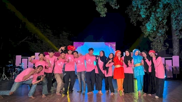 UKM Seni dan Budaya Talas Universitas Muhammadiyah Makassar Sukses Menggelar Pentas Pengukuhan