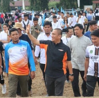 Meriahkan HUT RI ke-80, Bupati Lutim Ibas Buka Pesta Olahraga dan Seni di Wasuponda