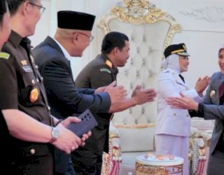 Aliyah Mustika Ilham Hadiri Pelantikan Wali Kota dan Wawali Palopo Periode 2025&ndash;2030
