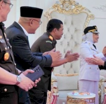 Aliyah Mustika Ilham Hadiri Pelantikan Wali Kota dan Wawali Palopo Periode 2025&ndash;2030