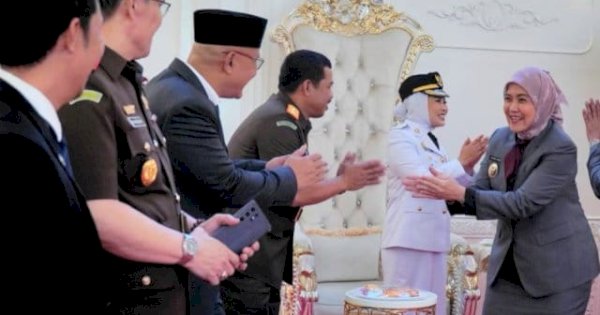 Aliyah Mustika Ilham Hadiri Pelantikan Wali Kota dan Wawali Palopo Periode 2025–2030