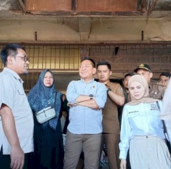 Komisi B DPRD Makassar Tinjau Lokasi Relokasi Pedagang Pasar Terong