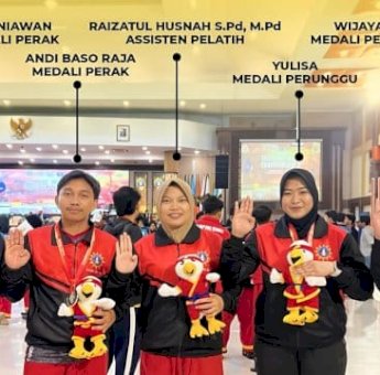 Security Bank Sulselbar Cabang Belopa Raih Medali di Kejuaraan Dunia