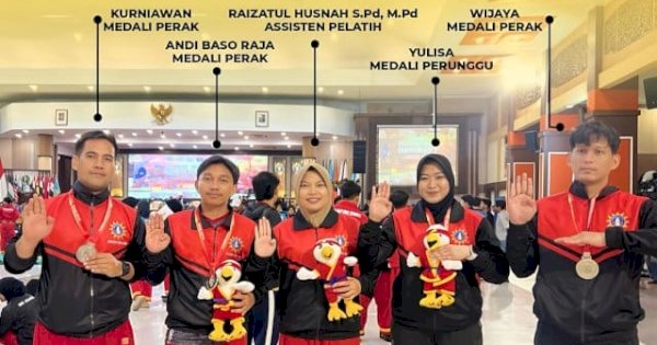 Security Bank Sulselbar Cabang Belopa Raih Medali di Kejuaraan Dunia