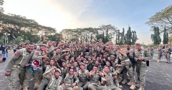 408 PPPK Satpol PP Sulsel Resmi Terima SPMT, Arwin: Kawal Visi Gubernur-Wakil Gubernur