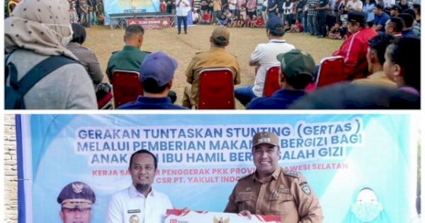 Pemkab Maros Dapat Bantuan Keuangan Rp10,5 M dari Gubernur, Fokus Pembangunan Jembatan dan Lapangan Bola Gollae