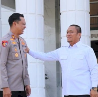 Kapolres Lutim Silaturahmi ke Bupati Ibas, Bahas Dukungan Polri untuk Program Pemda
