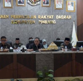 Pemkab dan DPRD Pinrang Sepakati KUPA-PPAS dan Ranperda di Luar Propemperda