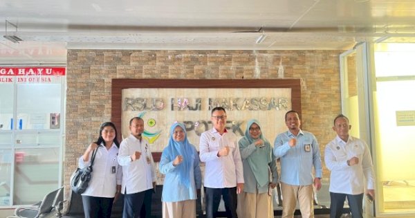 Kemenko Polkam Tinjau Pelaksanaan Program Cek Kesehatan Gratis di RSUD Haji Makassar