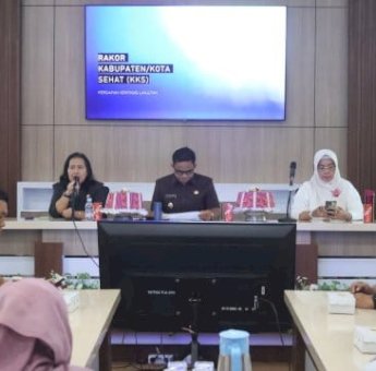 Wabup Sudirman Pimpin Rapat Persiapan Penilaian Kabupaten Sehat 2025