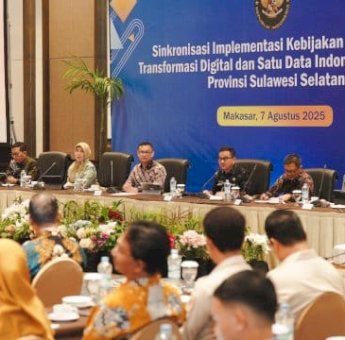 Kemenko Polkam Dorong Transformasi Digital Pemerintah Daerah di Sulsel Lewat Rakor