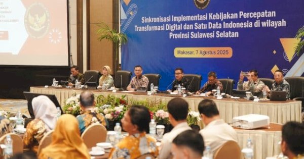 Kemenko Polkam Dorong Transformasi Digital Pemerintah Daerah di Sulsel Lewat Rakor