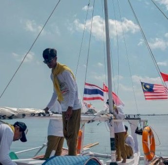 Yayasan Hadji Kalla Dukung Ekspedisi Pelayaran Akademis III Korpala Unhas hingga Etape Akhir di Thailand