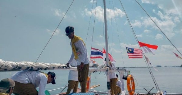 Yayasan Hadji Kalla Dukung Ekspedisi Pelayaran Akademis III Korpala Unhas hingga Etape Akhir di Thailand