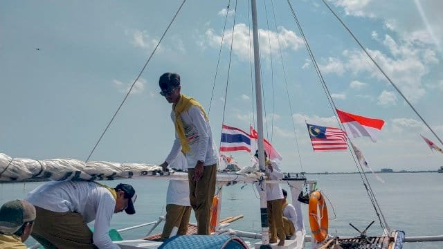 Yayasan Hadji Kalla Dukung Ekspedisi Pelayaran Akademis III Korpala Unhas hingga Etape Akhir di Thailand