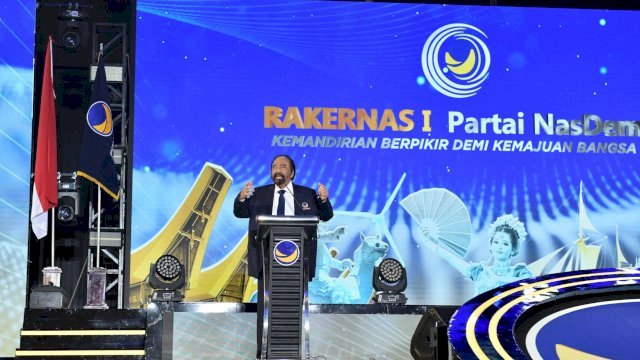 Ketua Umum Surya Paloh: Dukungan NasDem ke Pemerintahan Prabowo Bukan Basa-basi