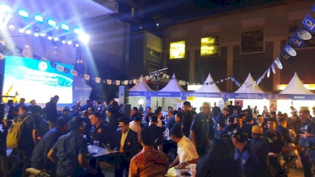 Begini Kemeriahan Rakernas NasDem di Makassar, Peserta &ldquo;Dimanjakan&rdquo; Event NasDem Kulineri dan NasDem Expo