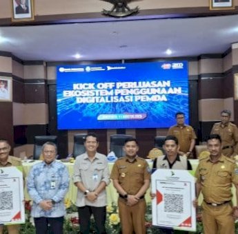 Direktur Operasional & TI Bank Sulselbar Hadiri TP2DD Jeneponto, Bahas Percepatan Transformasi Digital
