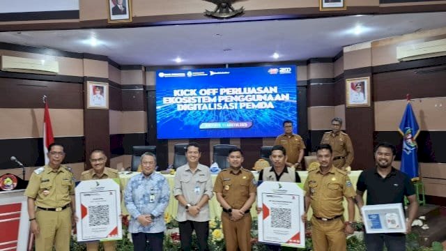 Direktur Operasional & TI Bank Sulselbar Hadiri TP2DD Jeneponto, Bahas Percepatan Transformasi Digital