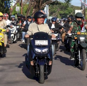 Merdeka Ride, Ajang Silaturahmi dan Kampanye Tertib Lalu Lintas di Pinrang