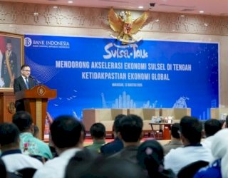 Sekda Sulsel Apresiasi BI Fasilitasi Sulsel Talk Perkuat Ekonomi di Tengah Ketidakpastian Global