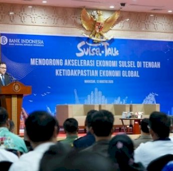Sekda Sulsel Apresiasi BI Fasilitasi Sulsel Talk Perkuat Ekonomi di Tengah Ketidakpastian Global