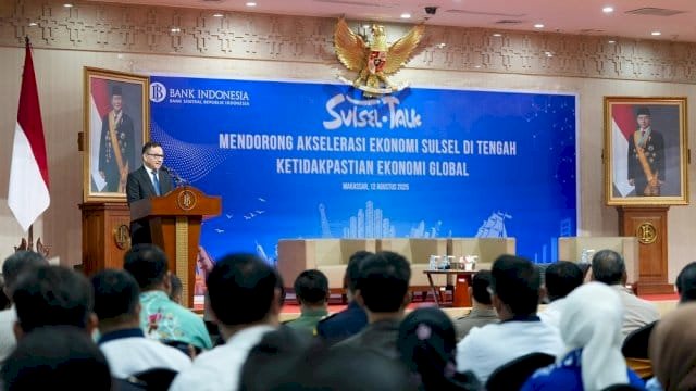 Sekda Sulsel Apresiasi BI Fasilitasi Sulsel Talk Perkuat Ekonomi di Tengah Ketidakpastian Global