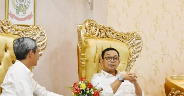 Bupati Soppeng Suwardi Haseng Terima Kunjungan Audiensi PT. Indosat Ooredoo Hutchison