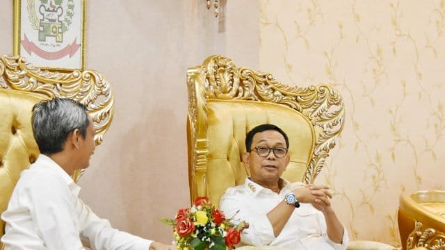 Bupati Soppeng Suwardi Haseng Terima Kunjungan Audiensi PT. Indosat Ooredoo Hutchison