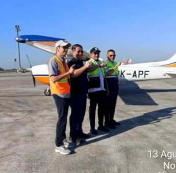 Dishub Sulsel dan API Banyuwangi Tinjau Bandara Arung Palakka dan Potensi Waterbase