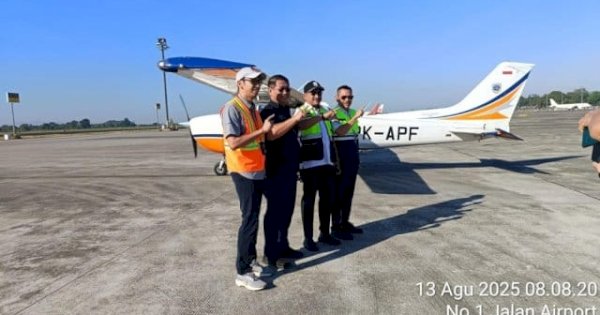 Dishub Sulsel dan API Banyuwangi Tinjau Bandara Arung Palakka dan Potensi Waterbase