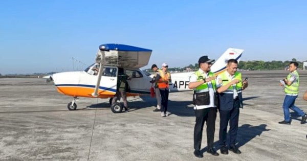 Dishub Sulsel Tinjau Kelayakan Bandara Arung Palakka dan Potensi Waterbase di Bone