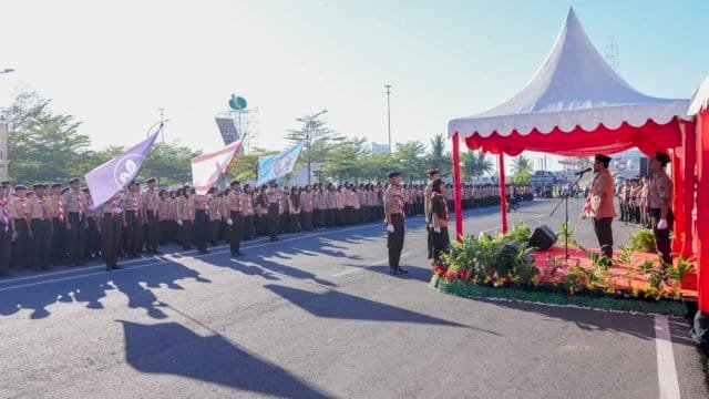 Jadi Pembina Upacara Hari Pramuka, Gubernur Sulsel: Untuk Membentuk Akhlak Moral dan Jiwa Kebersamaan