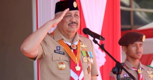 Hari Pramuka ke-64 di Pinrang, Irwan Hamid Tekankan Peran Pramuka Bangun Ketahanan Bangsa