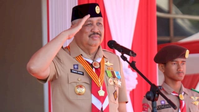 Hari Pramuka ke-64 di Pinrang, Irwan Hamid Tekankan Peran Pramuka Bangun Ketahanan Bangsa