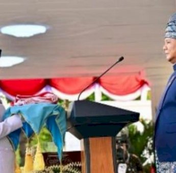 Dari Sulsel ke Istana Negara, Perjalanan Aliah Sakira hingga Membawa Baki Penurunan Bendera