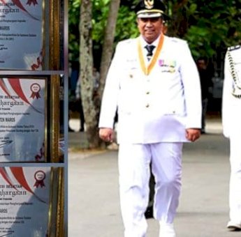 Pemkab Maros Terima Tiga Penghargaan dari Provinsi, Peringkat Satu Pengelolaan Keuangan