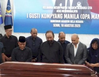 IGK Manila Wafat, Surya Paloh: NasDem Kehilangan Sosok Mentor dan Sahabat
