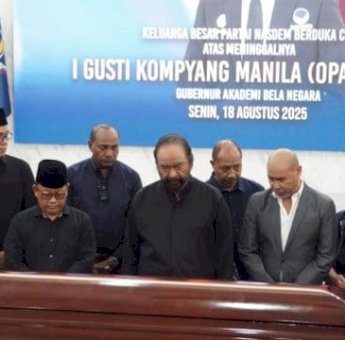 IGK Manila Wafat, Surya Paloh: NasDem Kehilangan Sosok Mentor dan Sahabat