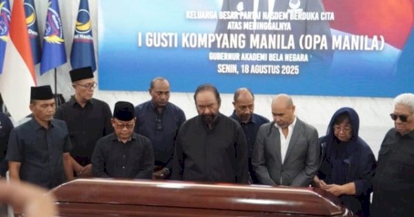 IGK Manila Wafat, Surya Paloh: NasDem Kehilangan Sosok Mentor dan Sahabat