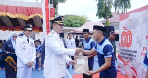 Ratusan Tahanan Rutan Pangkep Dapat Remisi HUT RI