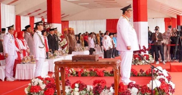 HUT RI ke-80, Bupati Maros Chaidir Syam Tekankan Persatuan