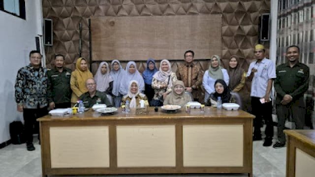 Bupati Sinjai, Hj. Ratnawati Arif hadir dalam Survei dan FGD yang dilaksanakan Universitas Airlangga bersama Baznas Sinjai.